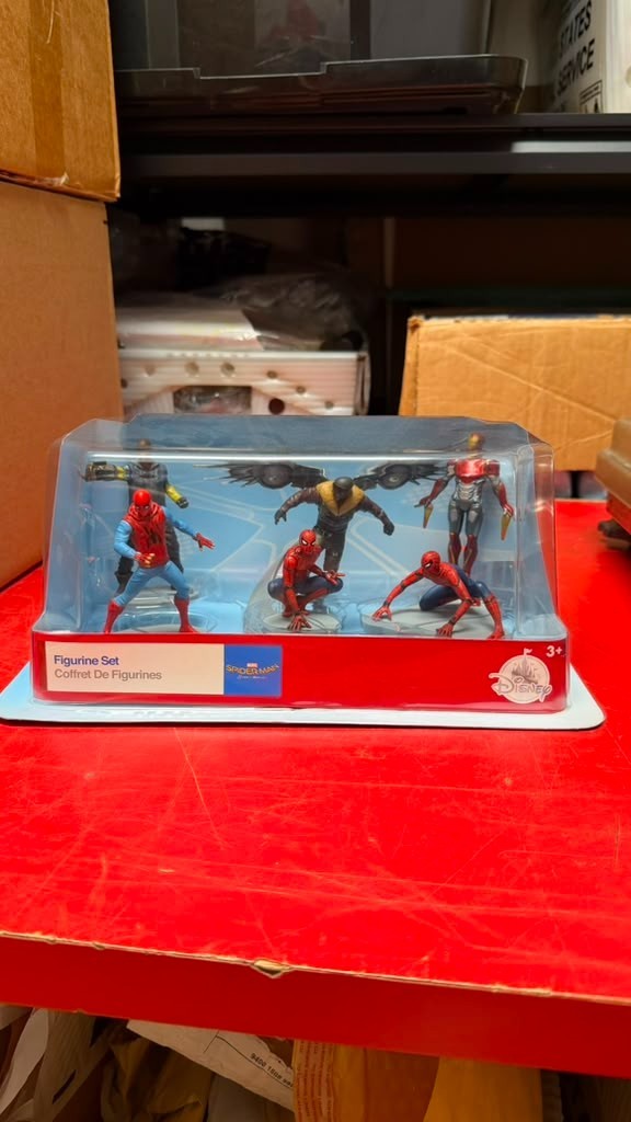 MARVEL SPIDERMAN HOMECOMING PVC Figurine Set - 6 Pieces *NEW* Rare Collectible