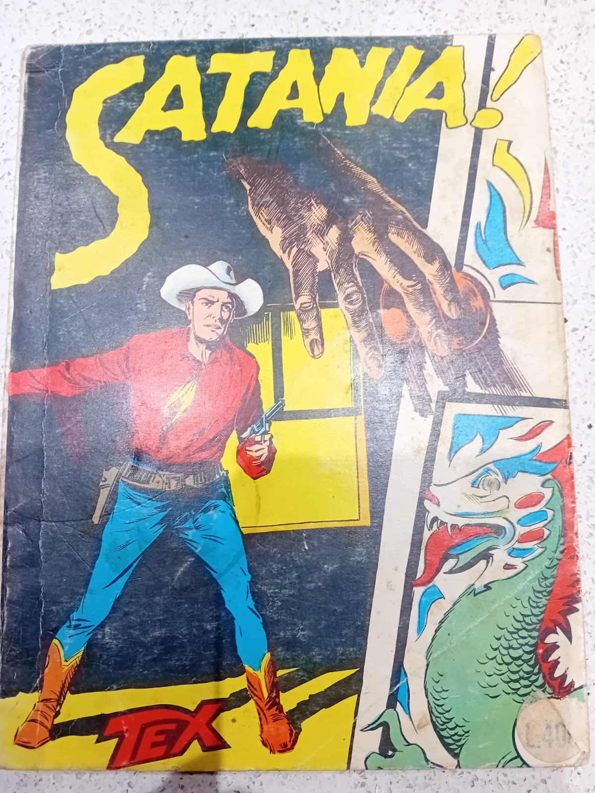 Tex Gigante n. 5 Satania! 1962 Edizioni Araldo Bonelli Galleppini