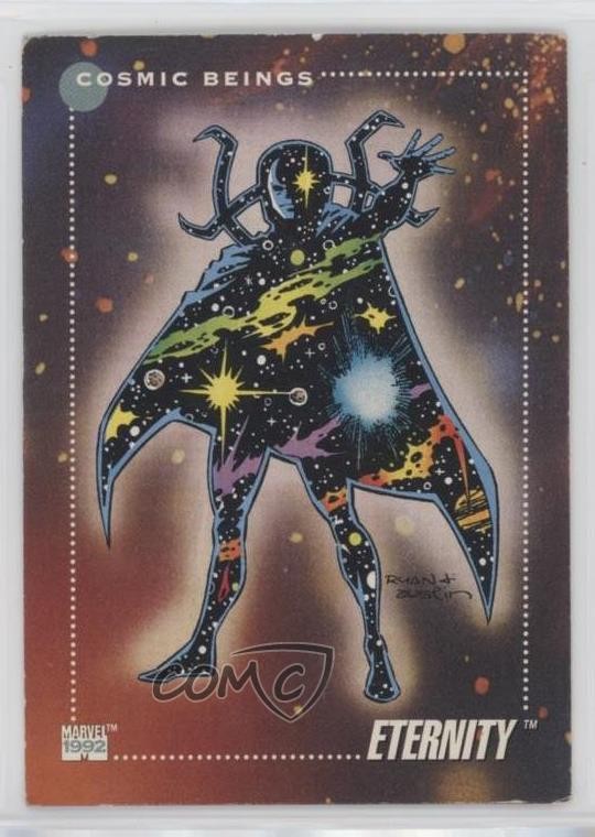 1992 Impel Marvel Universe Serie III Esseri Cosmici Eternità #155 0nl0