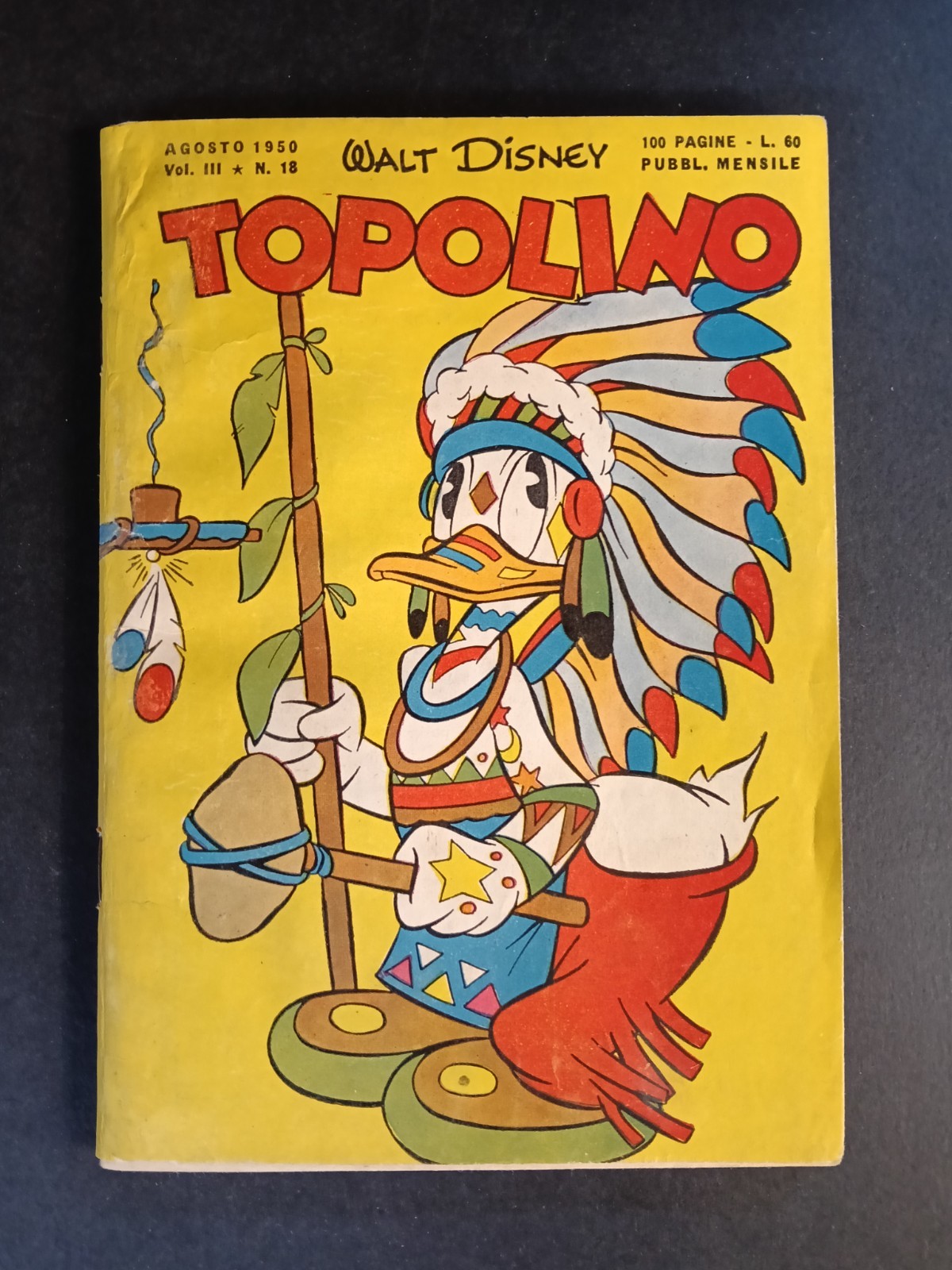 TOPOLINO LIBRETTO ORIGINALE  N.18    (cod.L36)