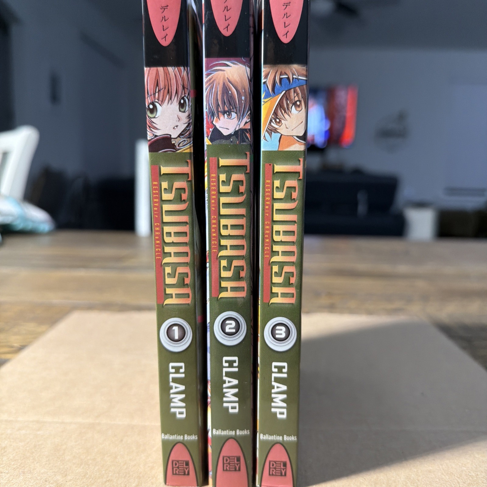 Tsubasa Reservoir Chronicle by Clamp Manga Inglese Lotto 1-3 Del Rey Kodansha