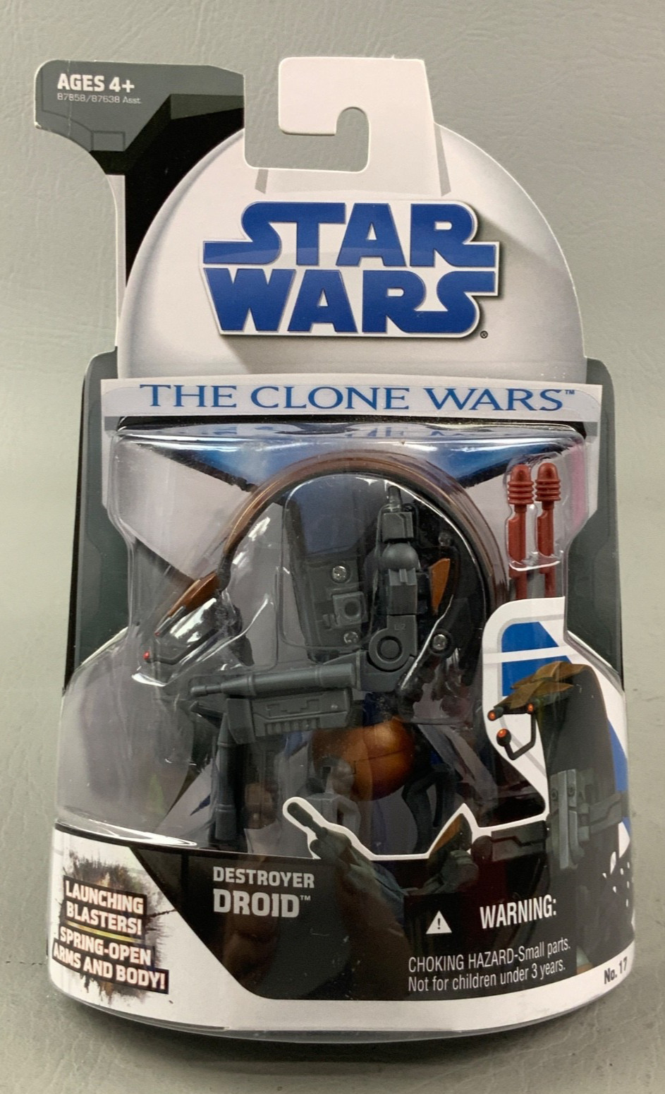 Star Wars The Clone Wars - Destroyer Droid - No. 17 - Hasbro 2008