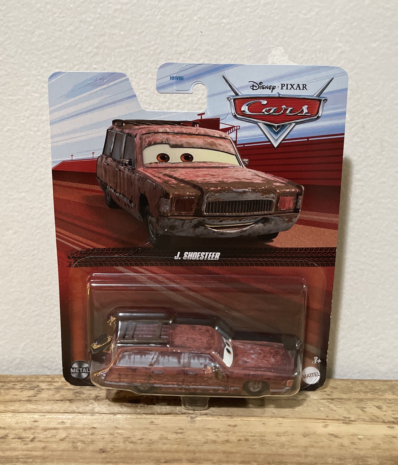 Mattel Disney Pixar Cars J. Shoesteer Rust-Eze Racing