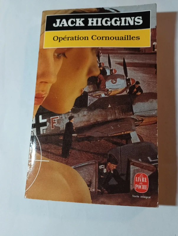 Livre jack Higgins opération Cornouailles