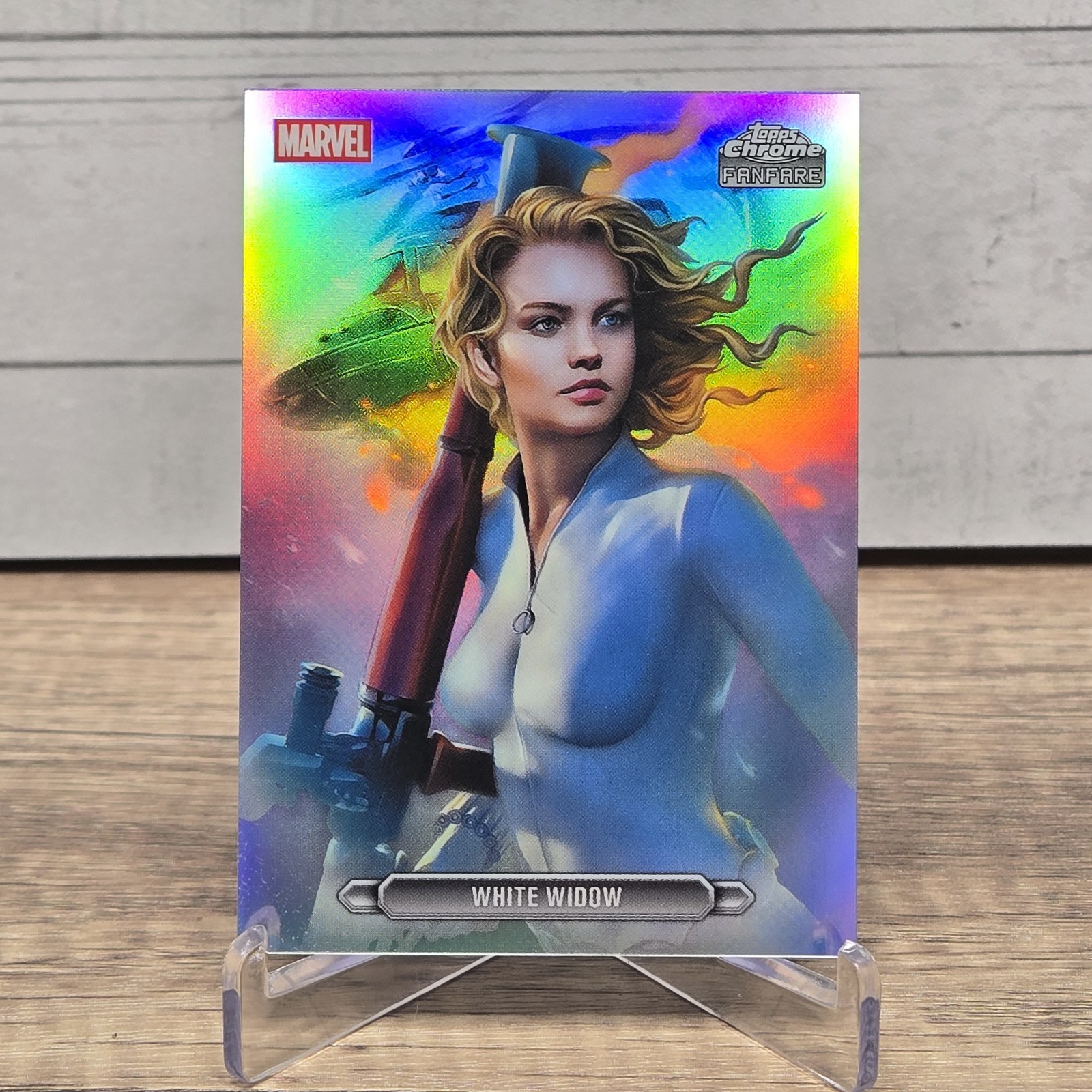 2026 Topps Chrome Marvel - White Widow Fanfara SP #FF-48