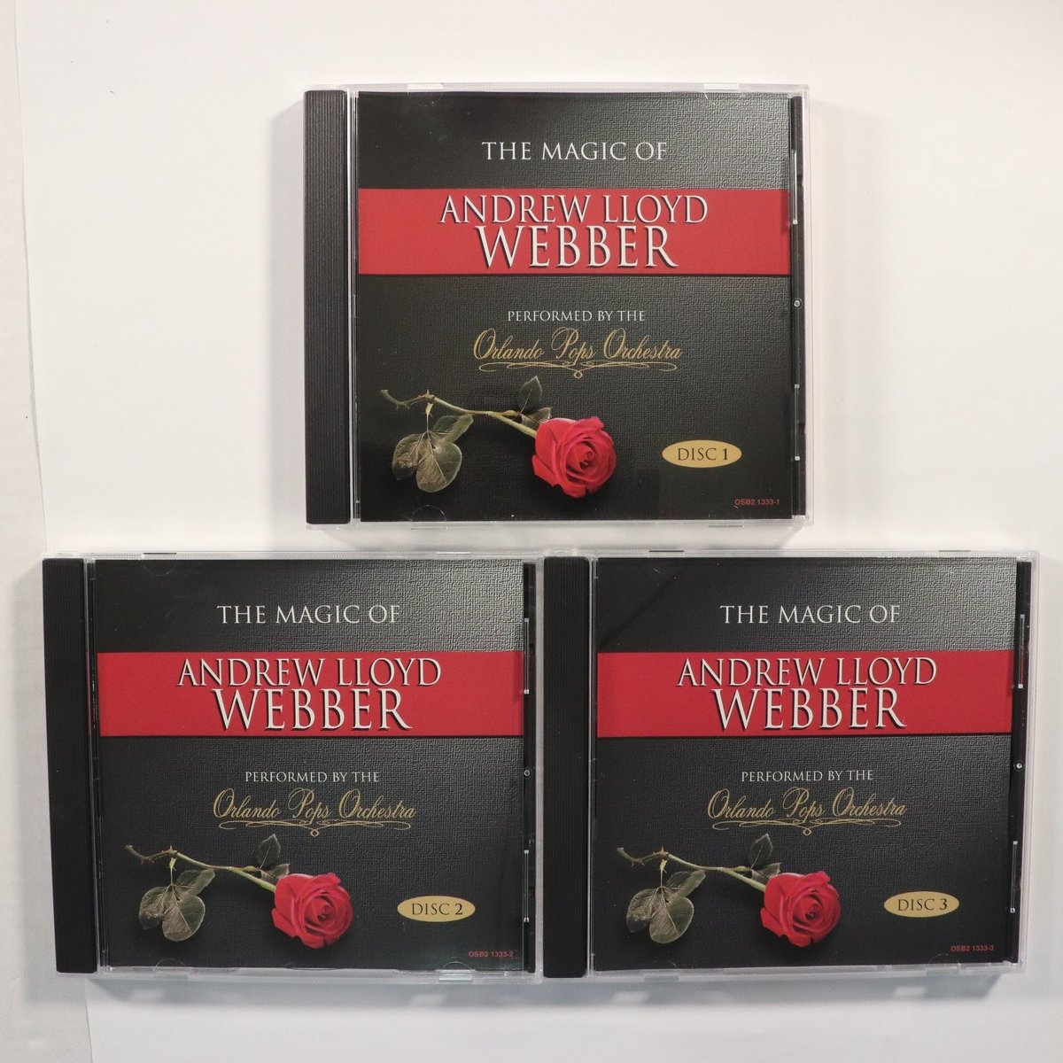 Orlando Pops Orchestra The Magic of Andrew Lloyd Webber 3 CD Set 1999 Classical