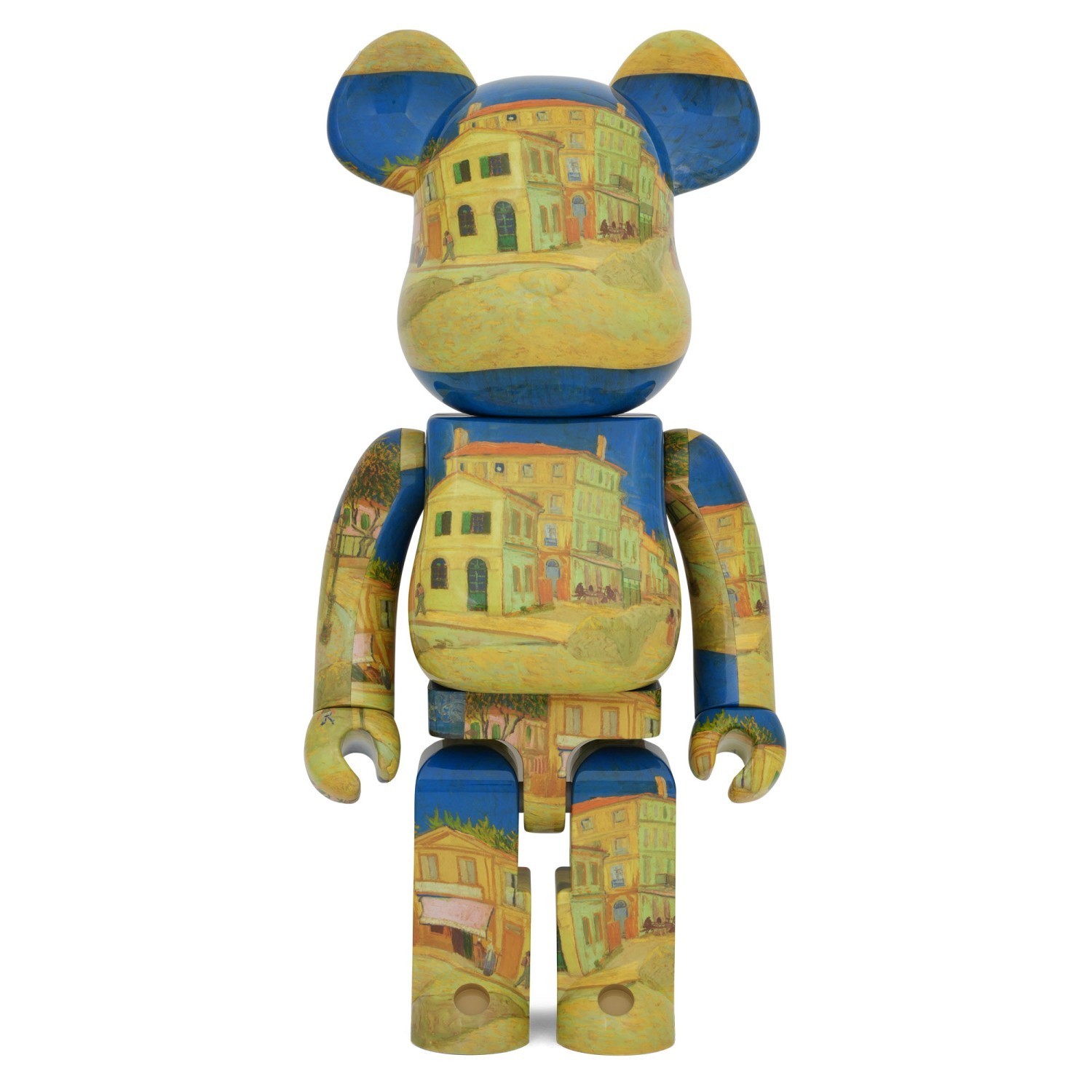 BE@RBRICK 1000% Van Gogh Museum La Casa Gialla Bearbrick Medicom Giocattolo 70cm Nuovo