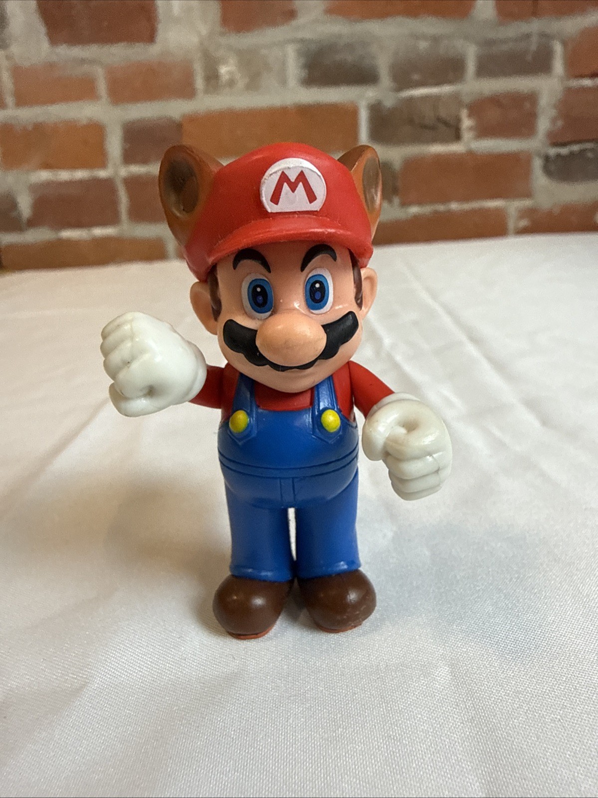 JAKKS Pacific World of Nintendo Super Mario Bros Raccoon Mario 2.5” LOOSE Figure