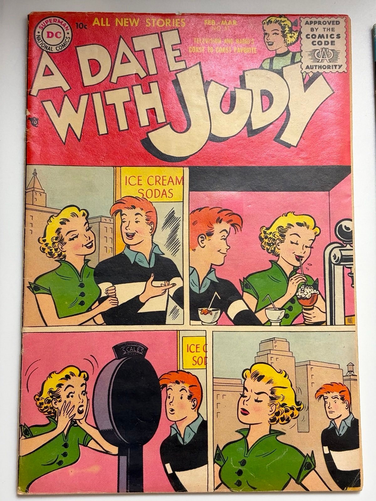 Data Con Judy #51 (1956) in 4.0 Ottimo - Spedizione illimitata
