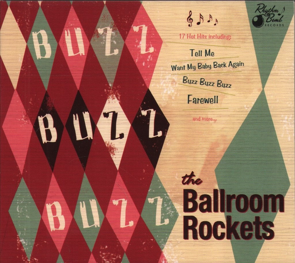 Ballroom Rockets Buzz Buzz Buzz CD Rhythm Bomb Germania 2010 Digipak RBD5713