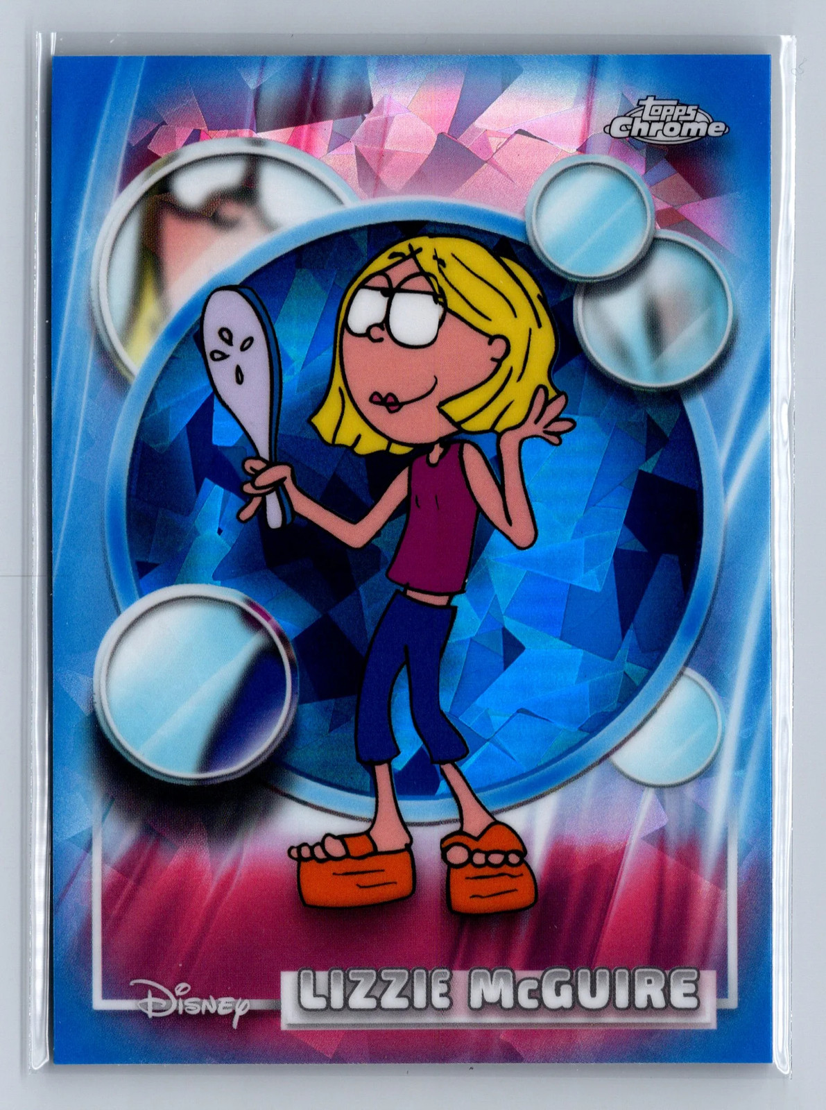 2026 Topps Chrome Disney Sapphire Lizzie McGuire #109