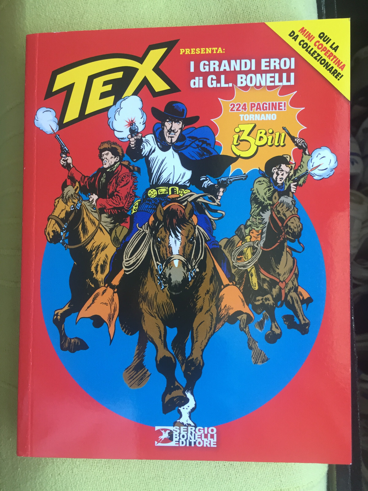 I GRANDI EROI BONELLI, AVVENTURA MAGAZINE 2023,  "I TRE BILL" - EDICOLISSIMA!