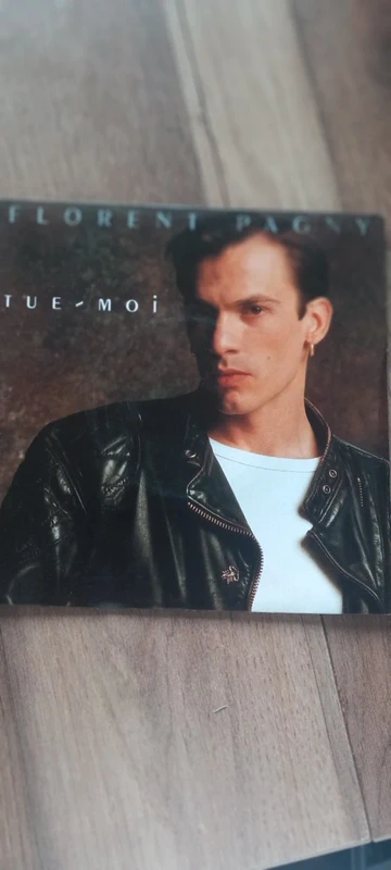 1 vieux vynil de florent pagny