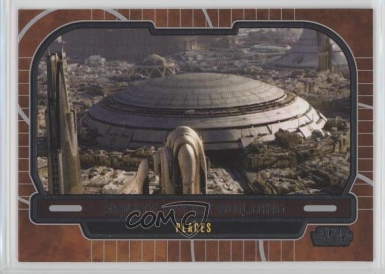 2013 Topps Star Wars Galactic Files Serie 2 Posti Senato Ufficio Edificio 0y3