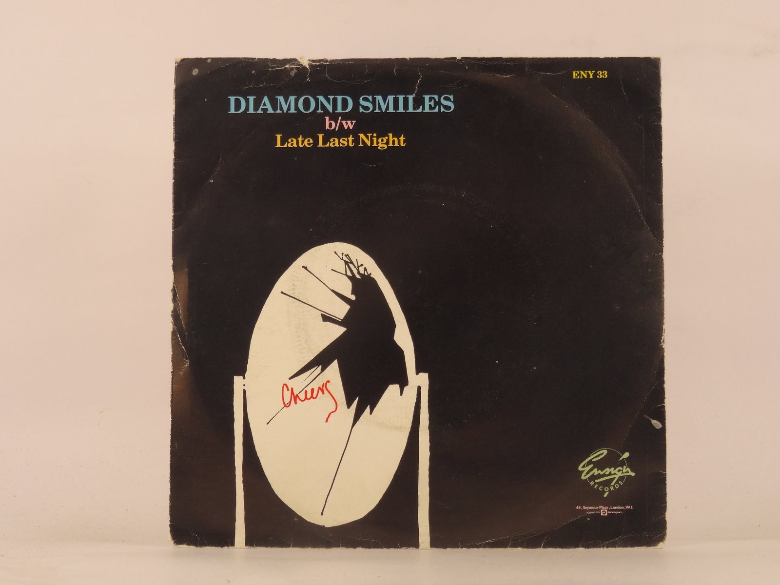 THE BOOMTOWN RATS DIAMOND SMILES (95) 2 Track 7" Single including Picture Sleeve