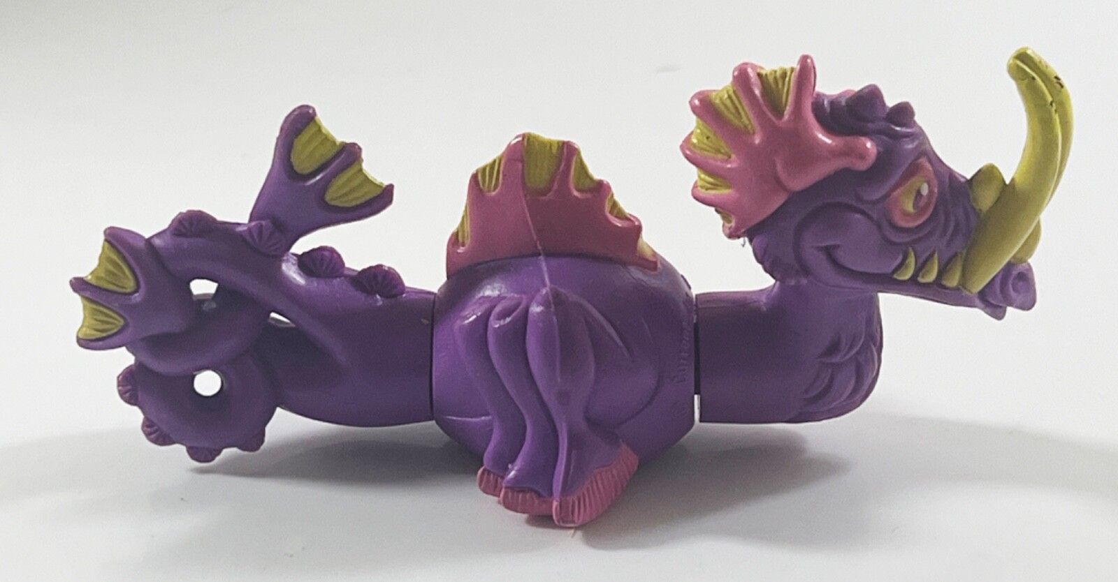 Vintage Current Inc. Drago Alieno Mostro Creatures Figura Incastro Viola