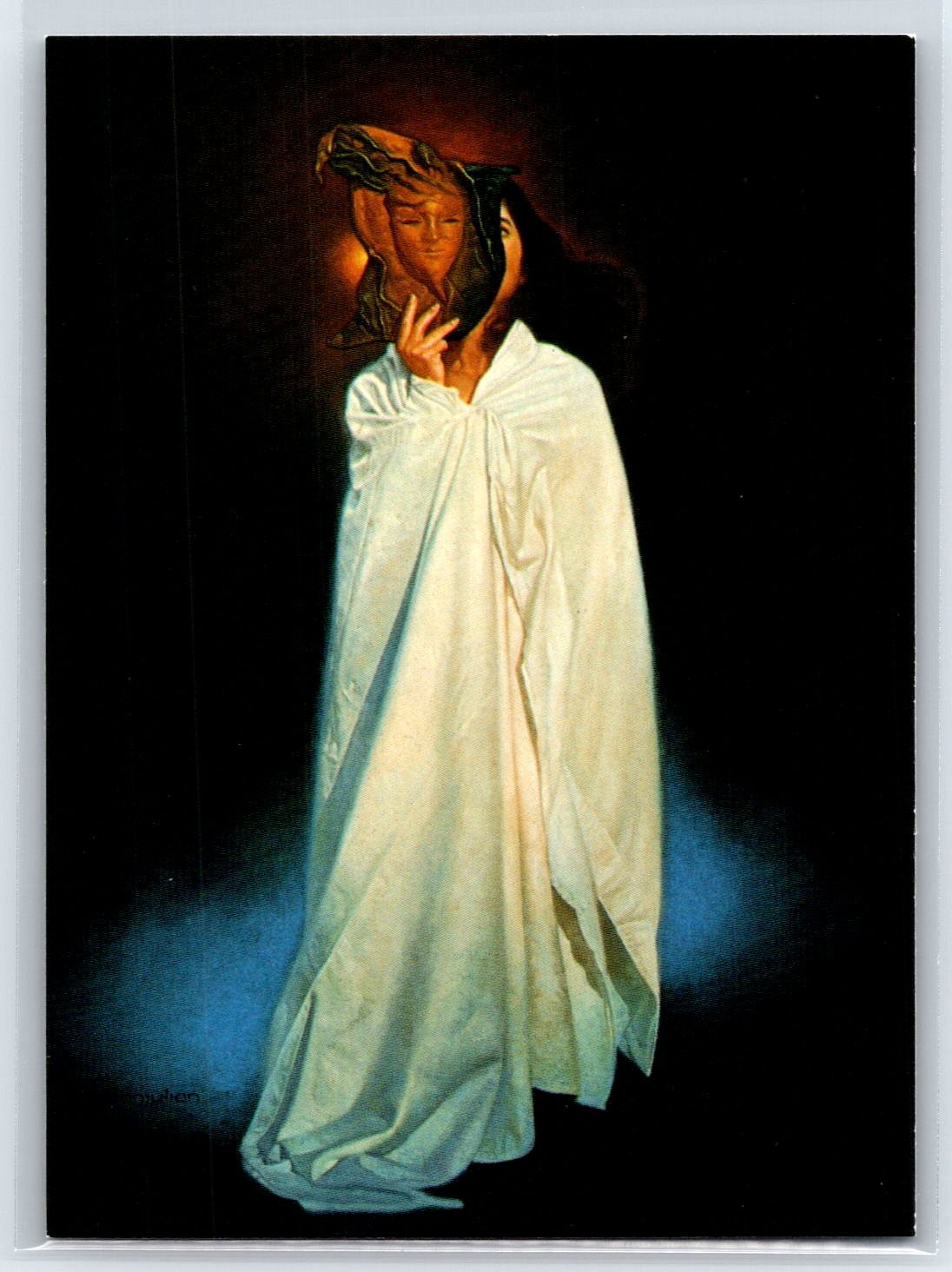 1995 Wizards of the Coast Everway Companion Cards Maschera del Mistero #62