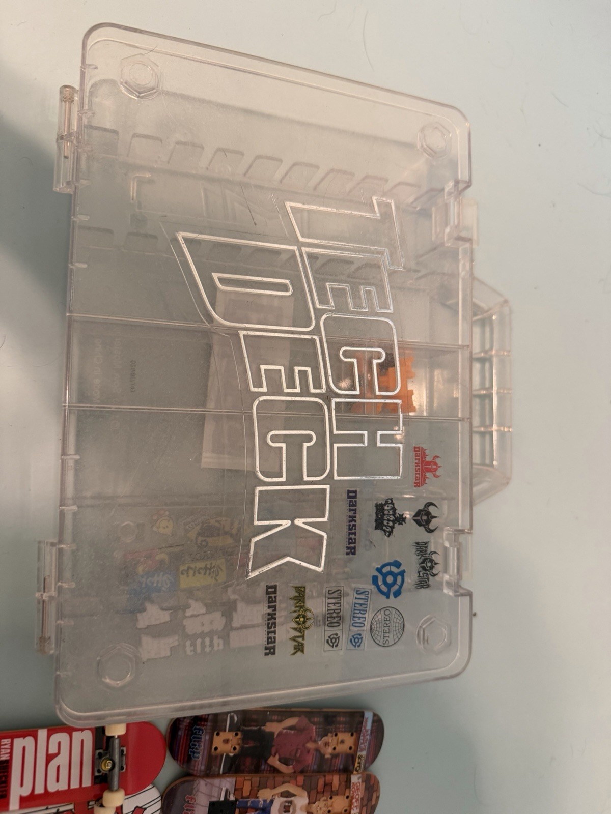 Tech Deck Storage Carry Case With 8 Boards (Completes)