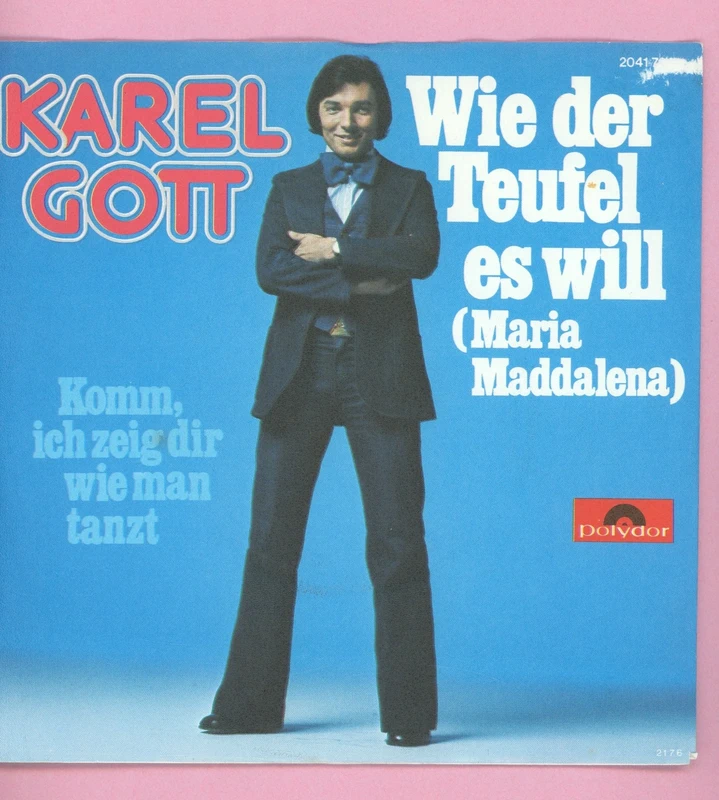 7 Vinyl Karel Gott * Wie der Teufel es will