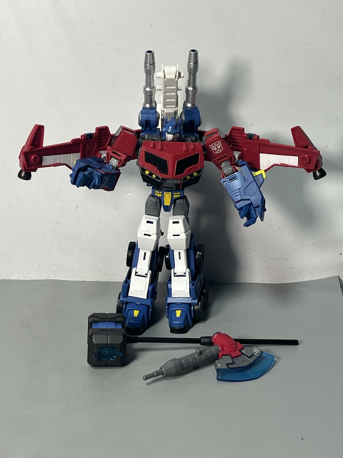 Transformers Legacy Animated Optimus Prime con kit di aggiornamento DNA DK54