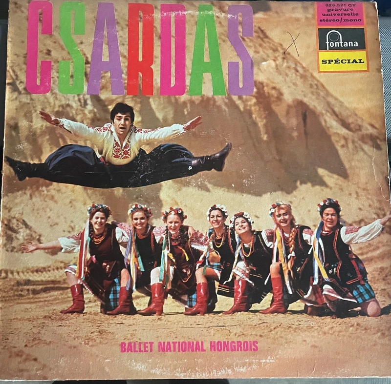 33t - Ballet National Hongrois - Csardas Danses et musiques folkloriques
