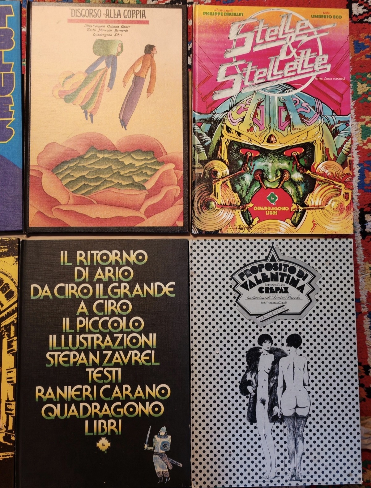 Collezione Completa 12 Volumi "Quadragono Libri" Conegliano (1974-1980)