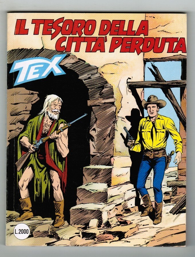 TEX GIGANTE N. 358 - IL TESORO DELLA CITTA' PERDUTA - LIRE 2000