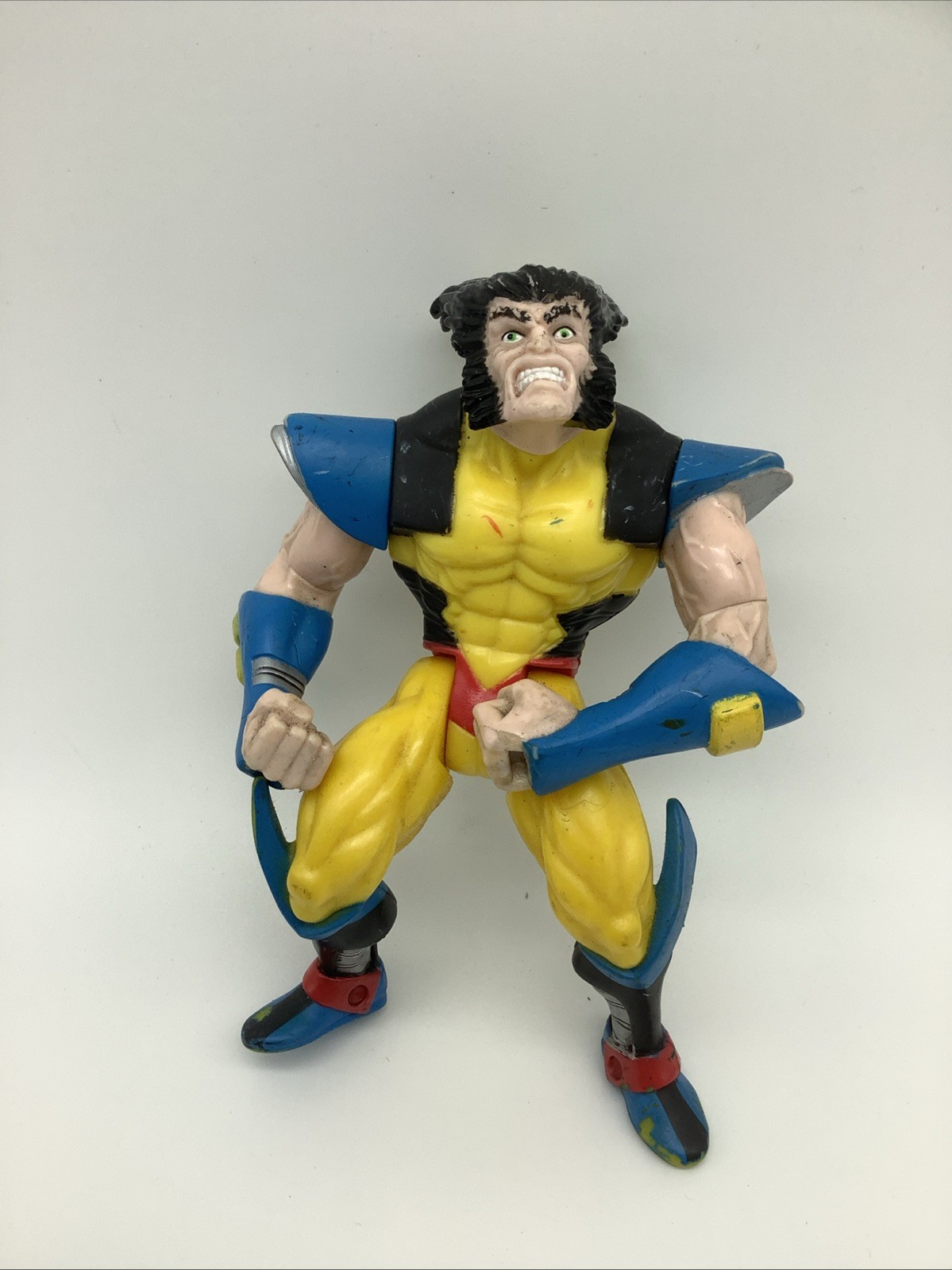 Modellino vintage 1996 Toy Biz Marvel Wolverine alto 5"