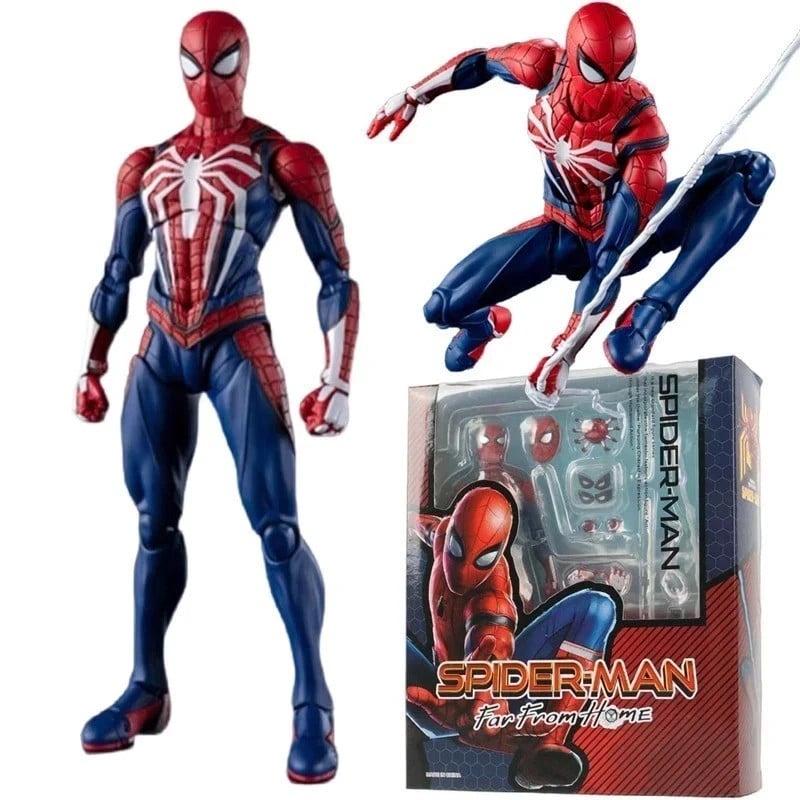 Modellino S.H.Figuarts Spider-Man PS4 versione gioco Peter Parker