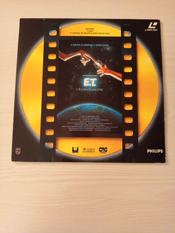 E.T. L'extraterrestre - Steven Spielberg  ( Laserdisc )