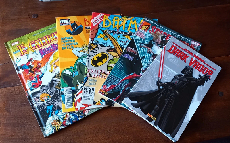 Lot de 5 comics