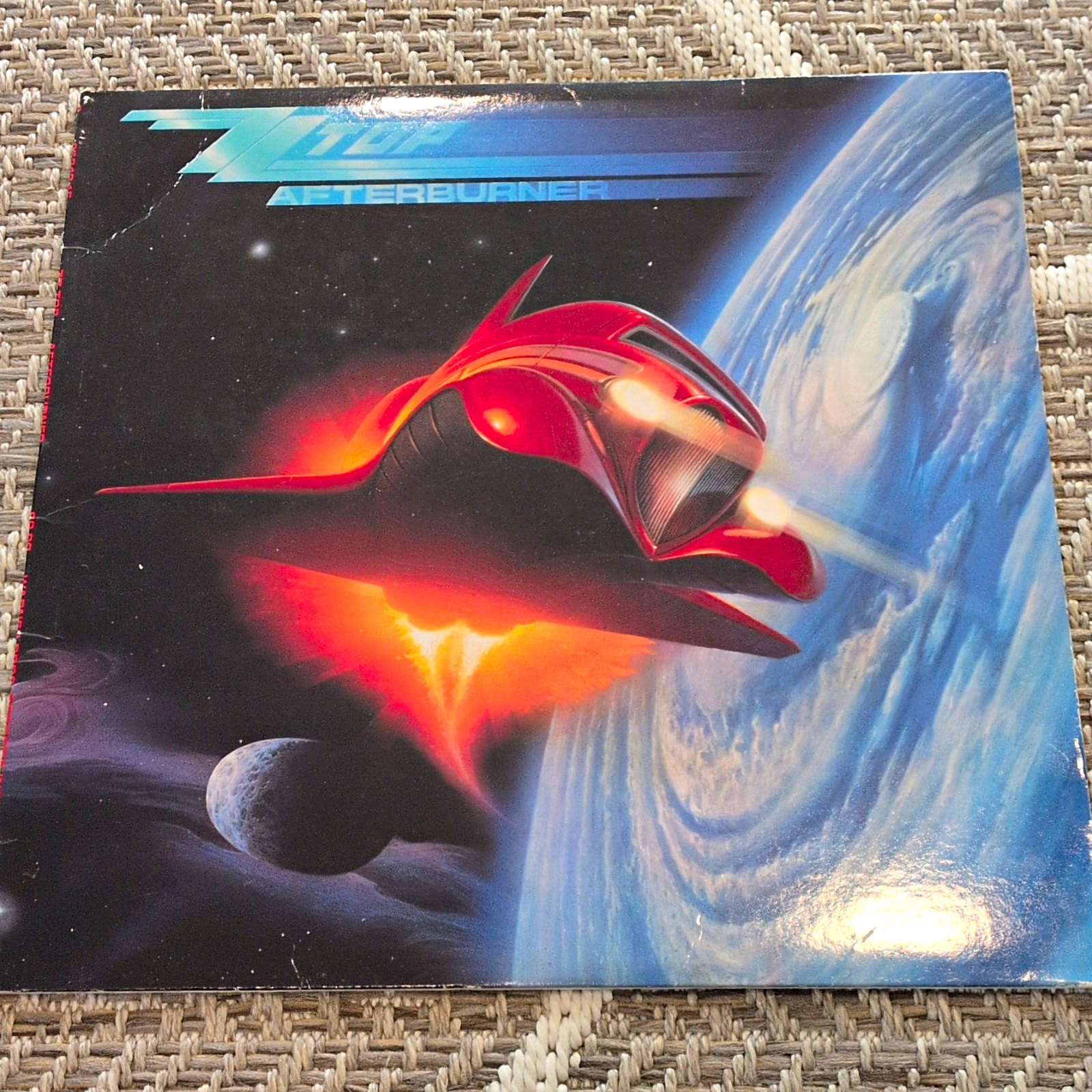 ZZ Top Afterburner Nice condition LP 12" Black Vinyl 33 RPM Warner Bros. 1-25342