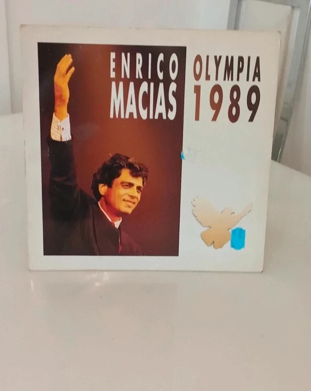 🤎🤍 Vinyles Enrico Macias Olympia 1989 🤎🤍