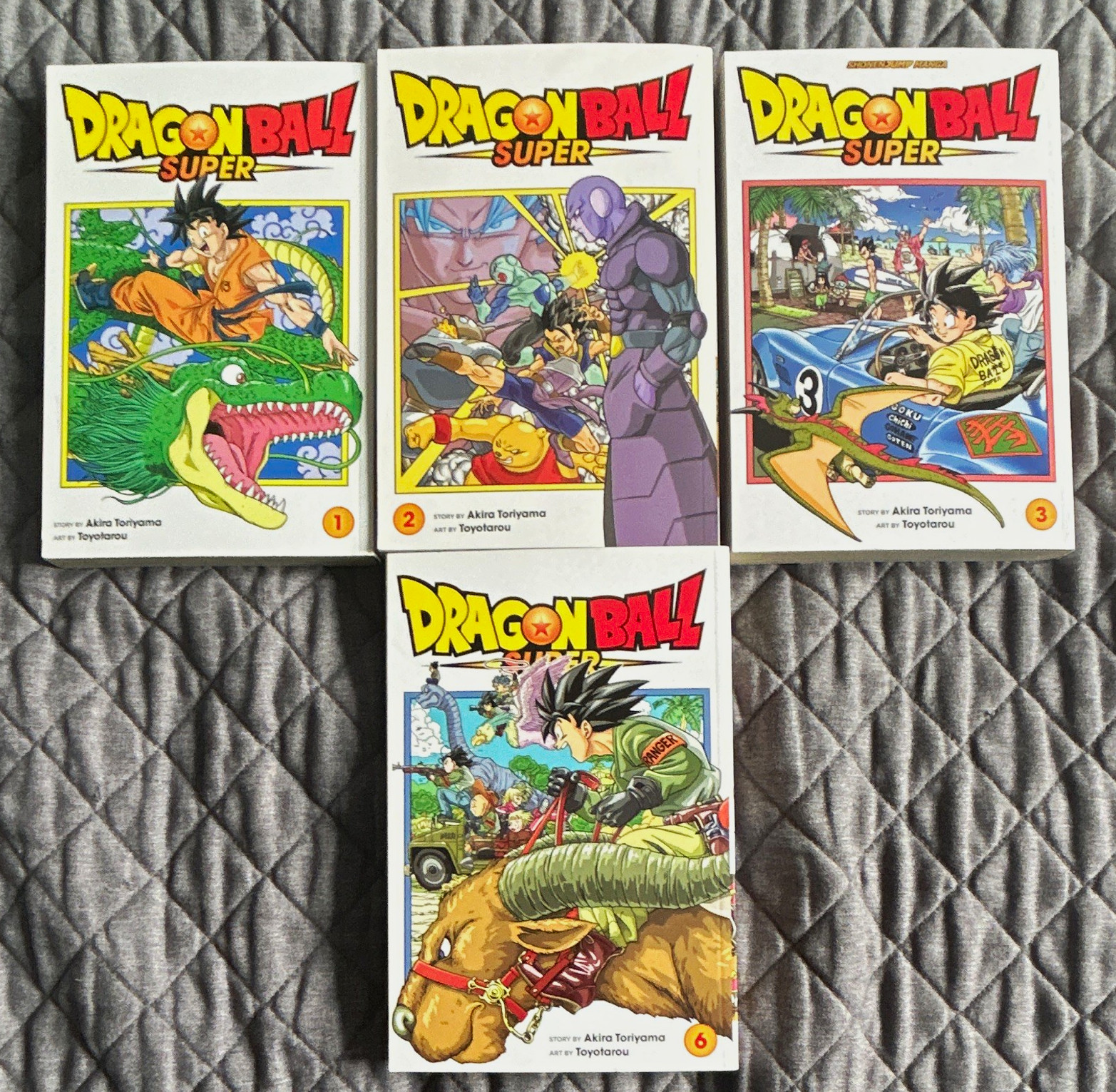 Dragon Ball Super Manga Vol 1-3 & 6