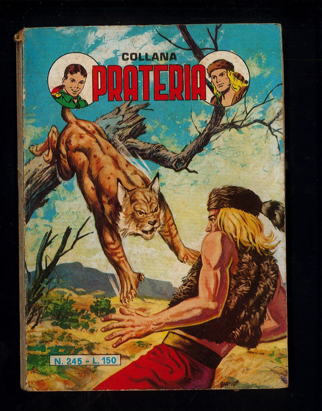 Capitan Miki - Grande Blek Collana Prateria n.245 1968 Ottimo Editoriale Dardo▓