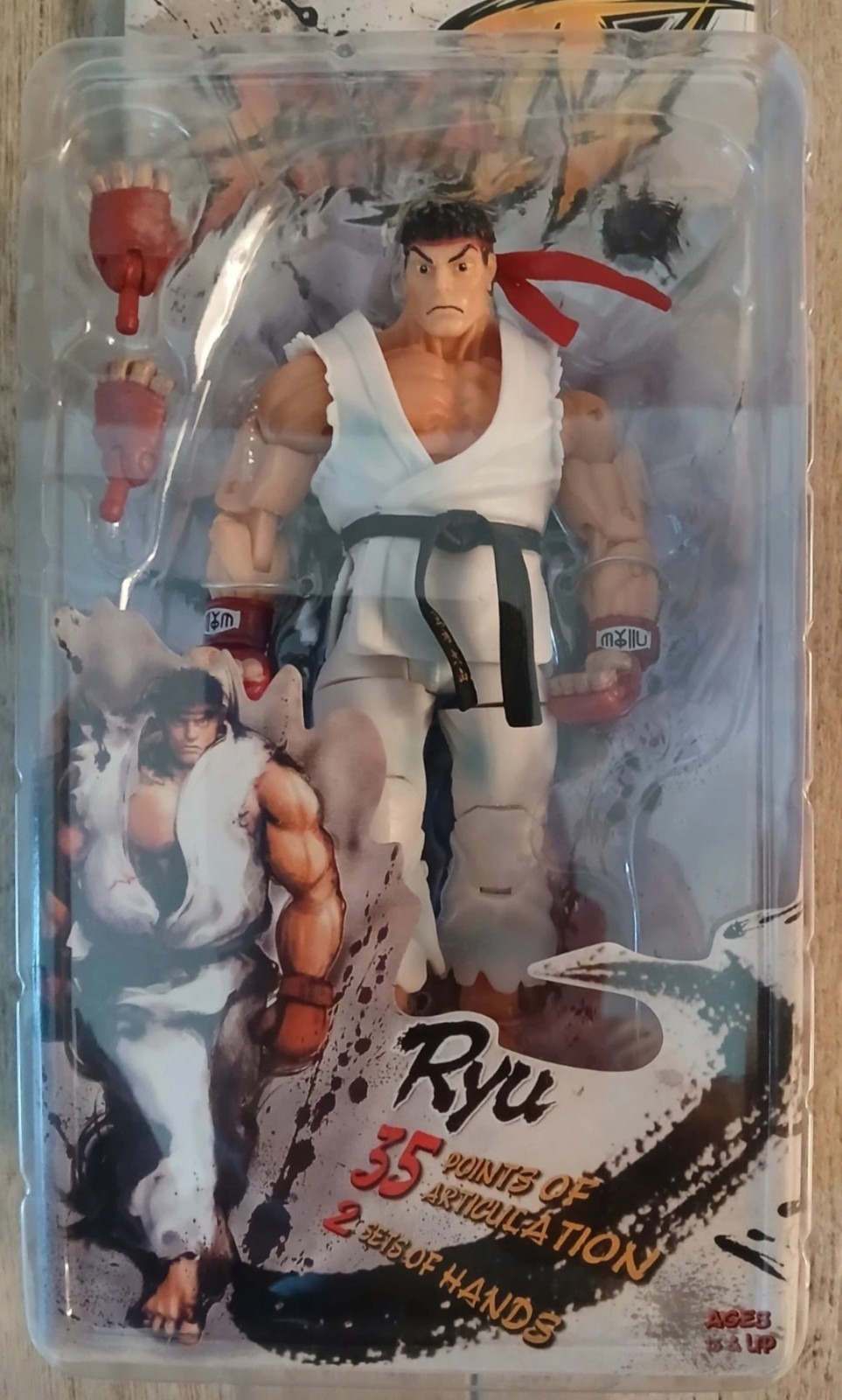 Capcom Street Fighter Neca Ryu Action Figure 