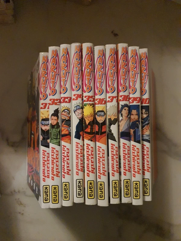 Naruto tome 31 à 40