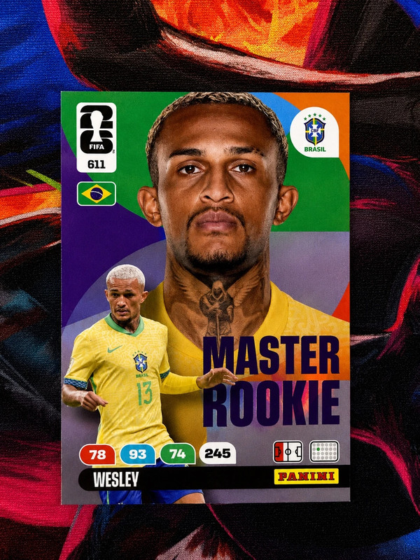Panini FIFA World Cup 2026 Wesley (Master Rookie)