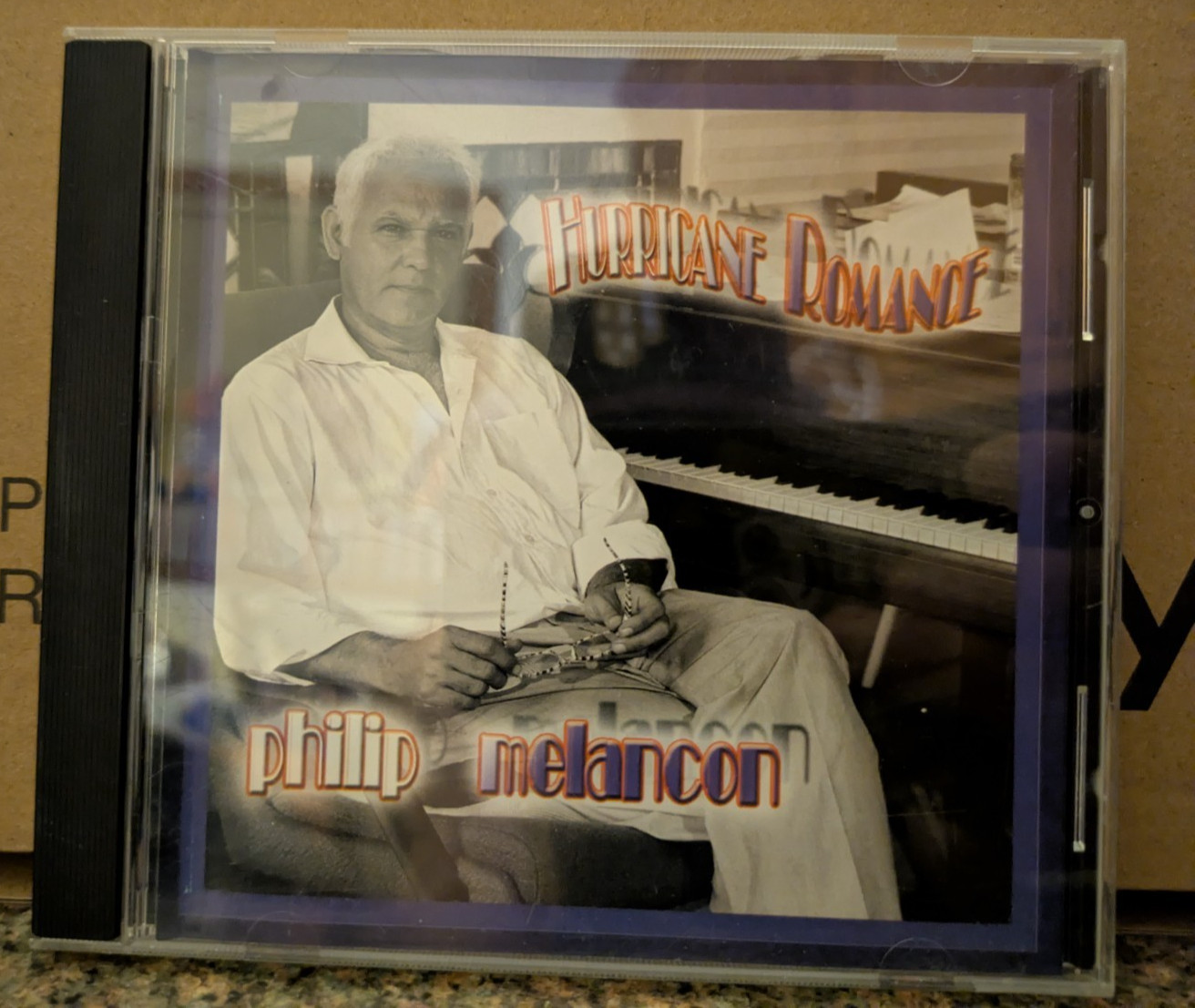 Philip Melancon Hurricane Romance CD 2005 New Orleans LA