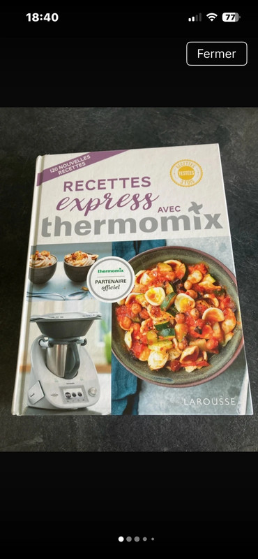 Livre de recettes Thermomix