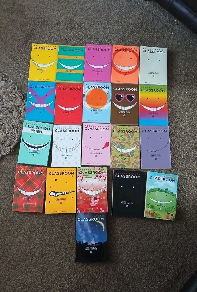 Assassination Classroom Manga Complete Full Set Volumes 1 - 21 [ENGLISH]