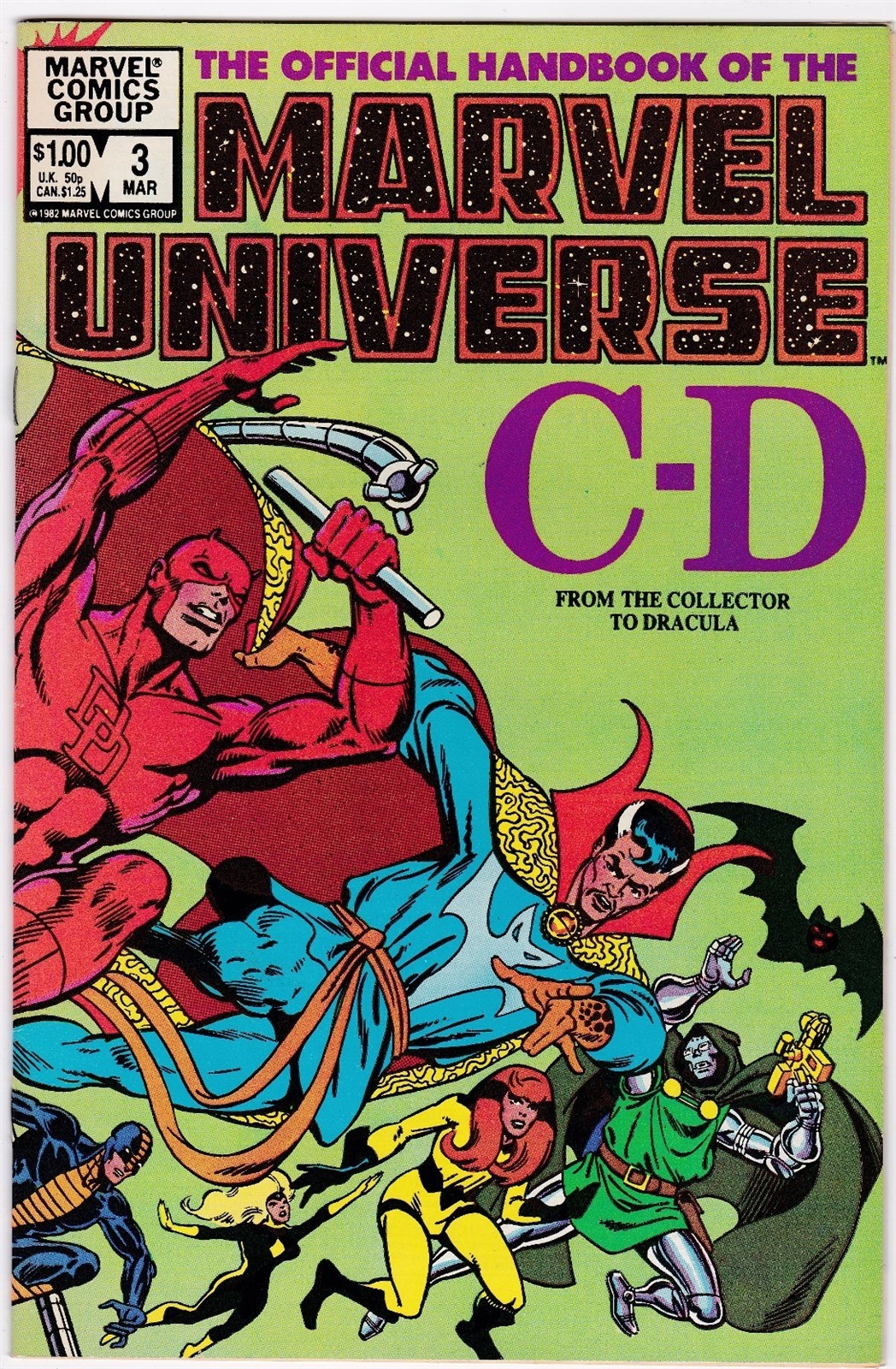 MARVEL UNIVERSE #3 MARCH 1983! NEAR MINT CONDITION! MARVEL CLASSIC!!