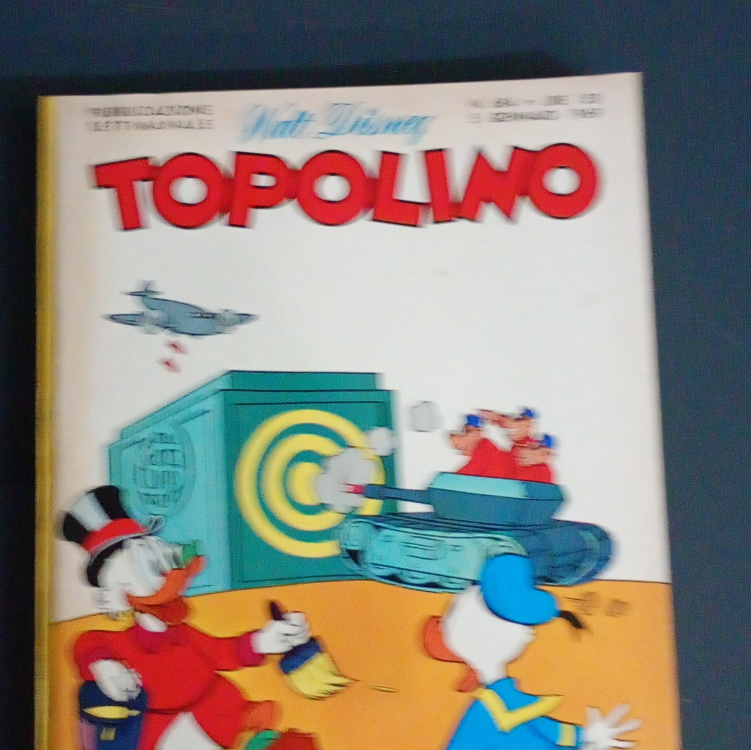 Walt Disney Topolino fumetto italiano, copertina con pubblicità Panthermatic