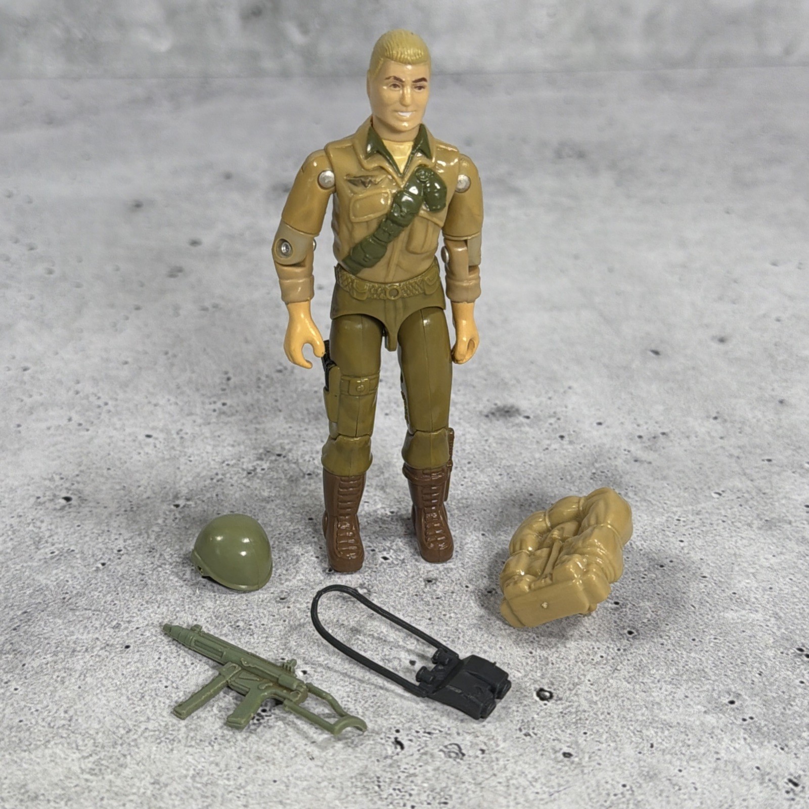 Vintage GI Joe Duke Action Figure Complete Hasbro 1983