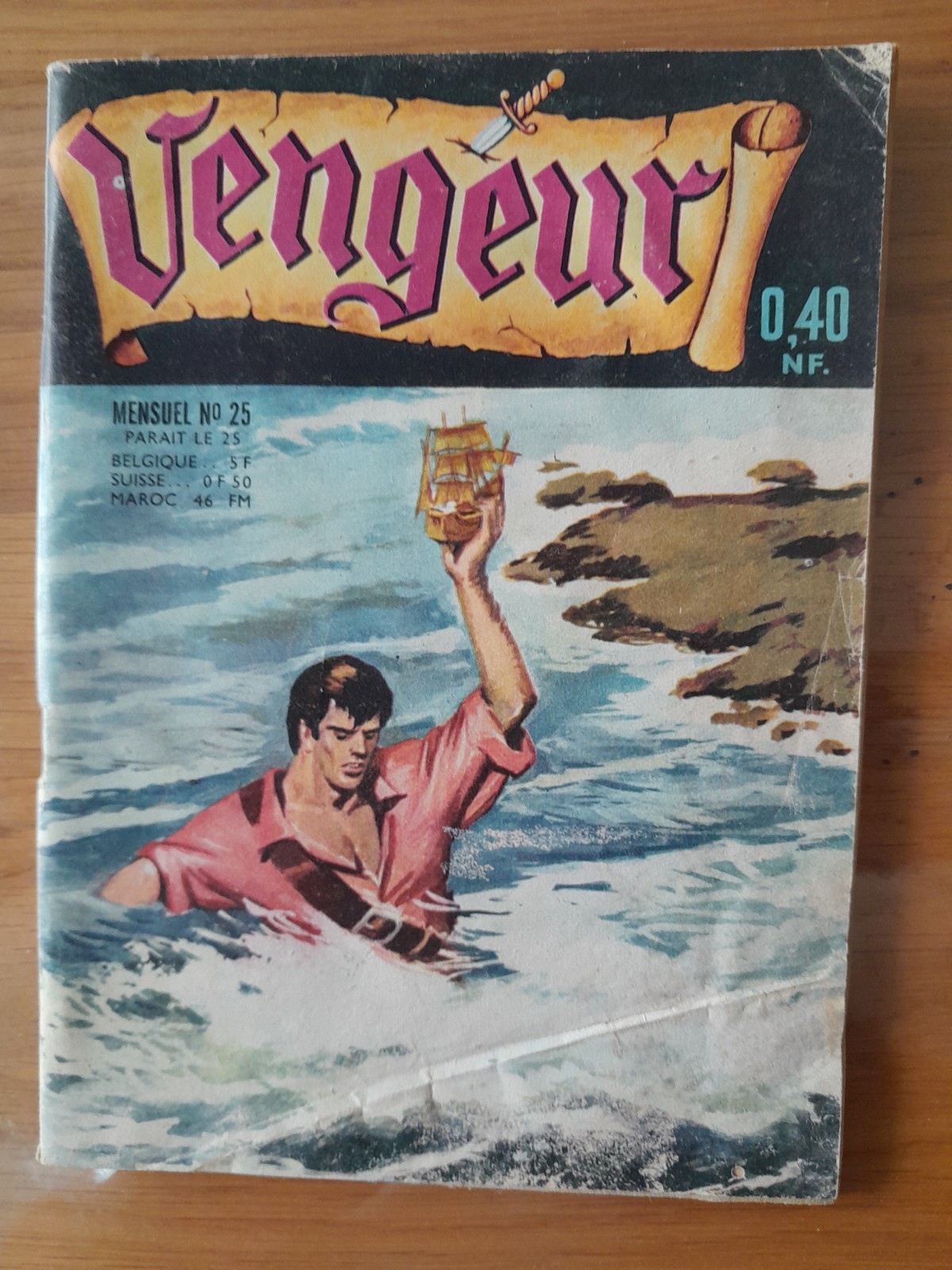 VENGEUR     N°25    ARTIMA    1960    BE