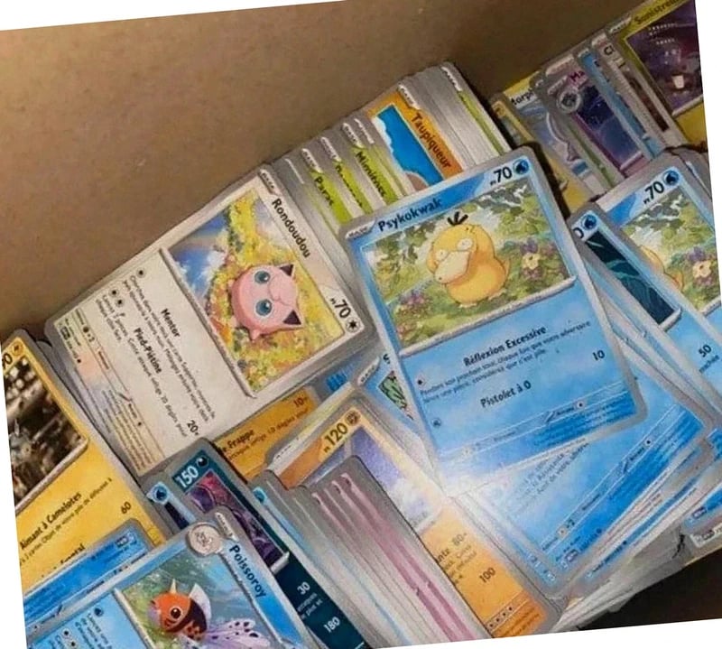 500 cartes Pokémon en Lot Françaises et Officielles