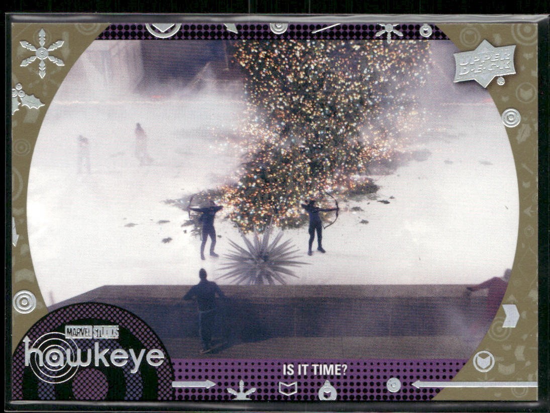 2023 Upper Deck Marvel Hawkeye Gold Parallel /57 #85 - Is It Time?