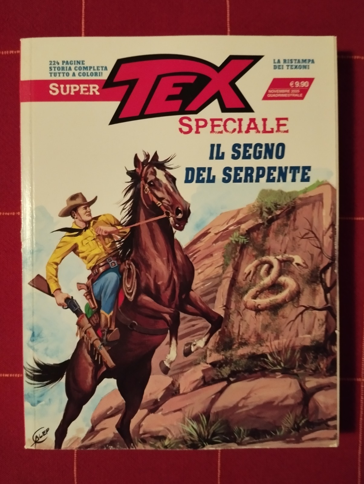 SUPERTEX SPECIALE 3 -  IL SEGNO DEL SERPENTE - A COLORI - EDICOLA