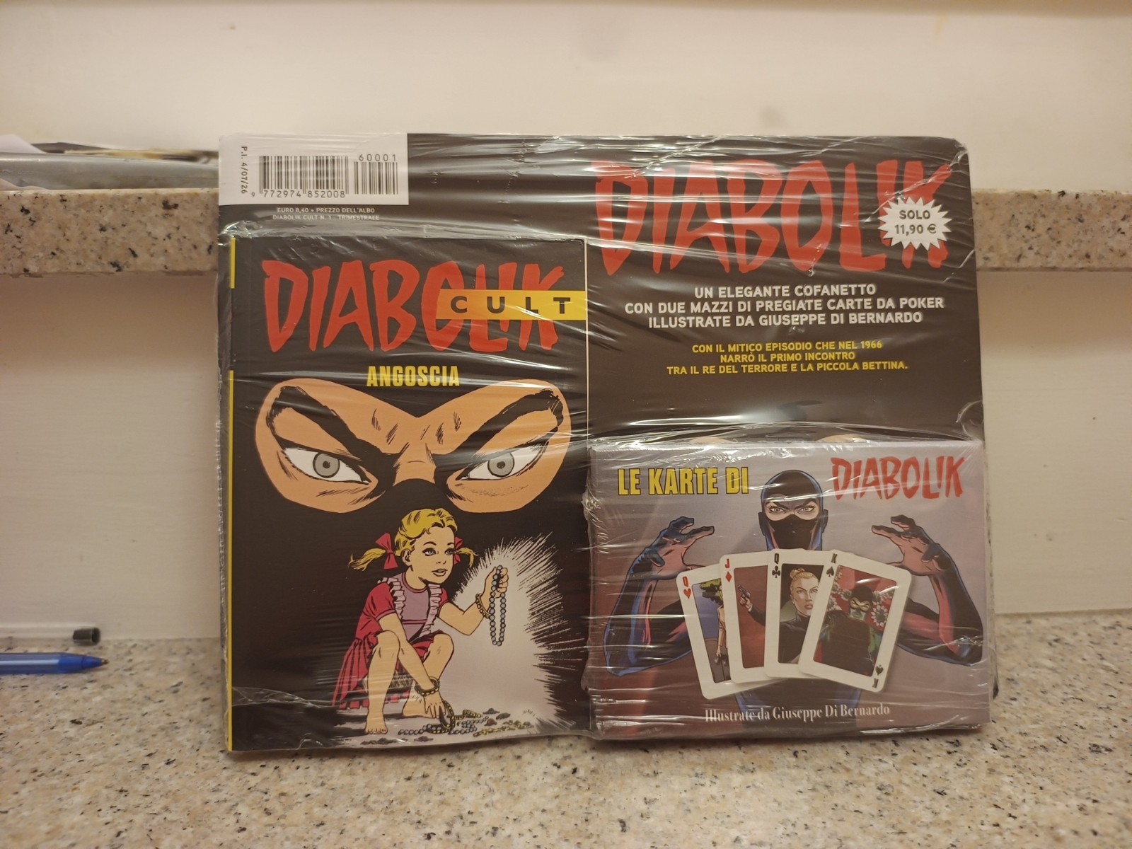 DIABOLIK CULT BLISTERATO CON CARTE GIOCO