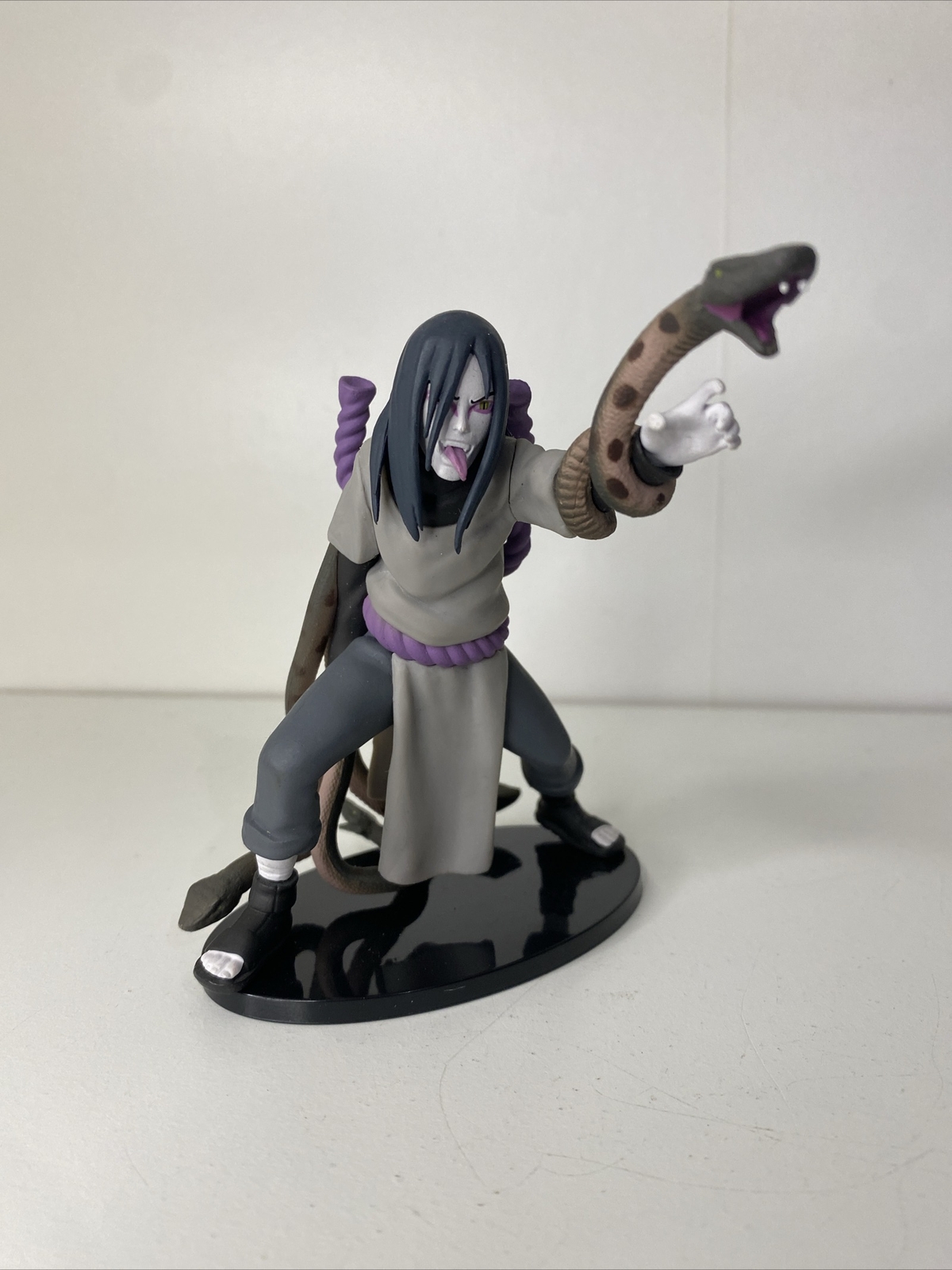 Figurine Naruto Orichimaru Collection Altaya 2002 / 2007 Avec Socle